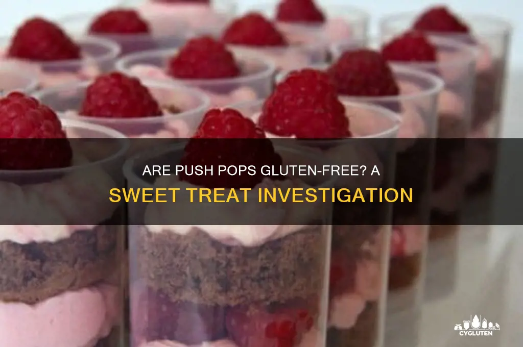 are push pops gluten free