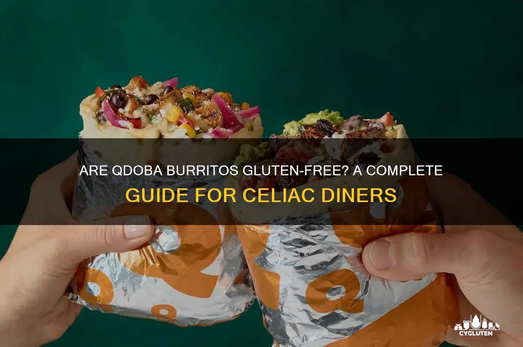 are qdoba burritos gluten free