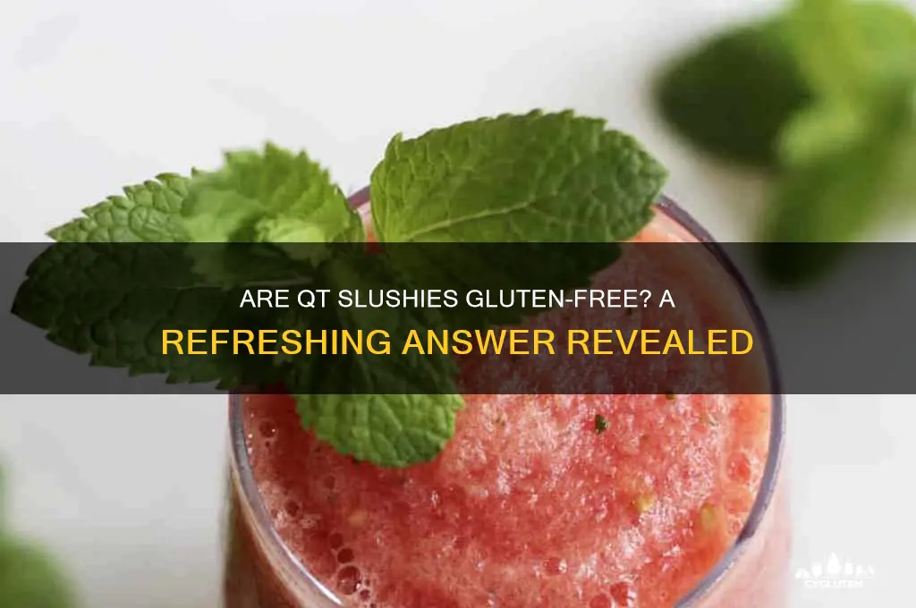 are qt slushies gluten free