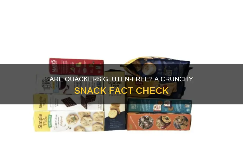 are quacker gluten free