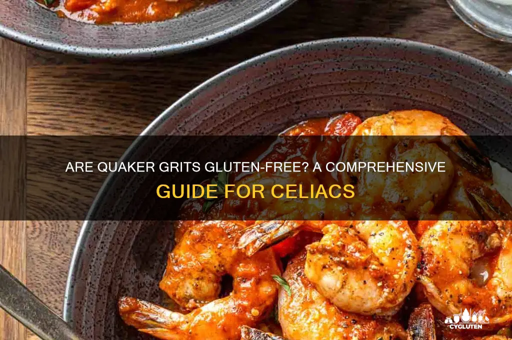 are quaker grits gluten-free