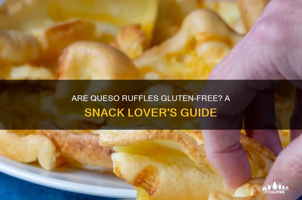 are queso ruffles gluten free