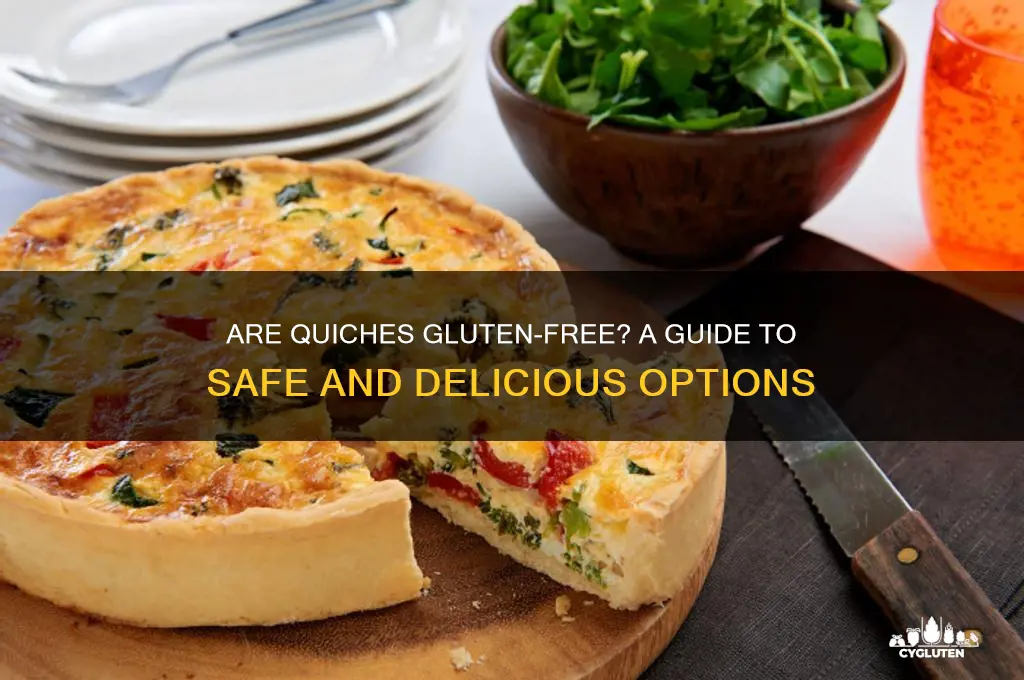 are quiches gluten free