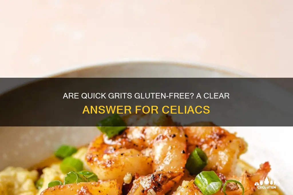 are quick grits gluten free