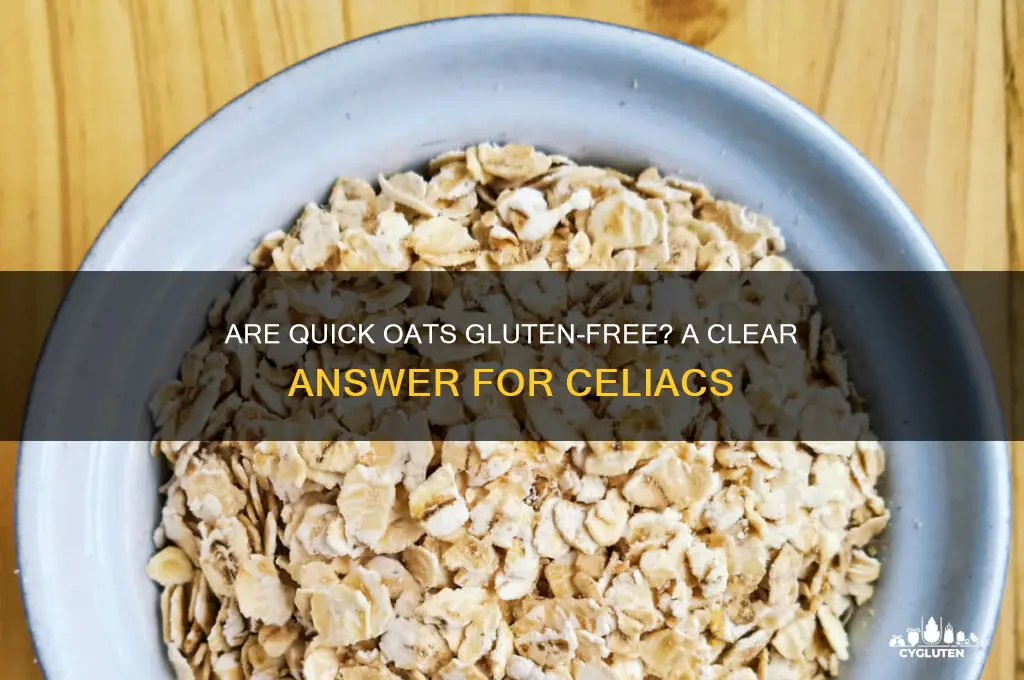 are quick oats gluten-free