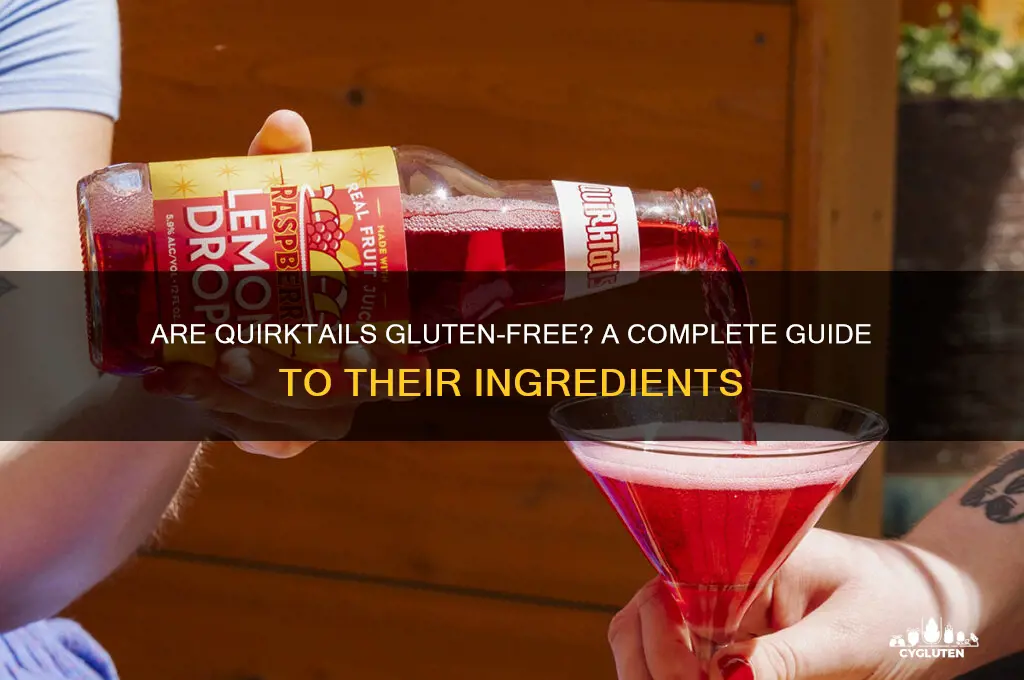 are quirktails gluten free