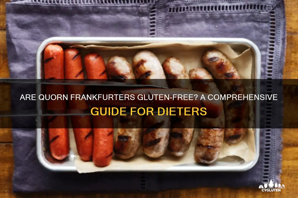 are quorn frankfurters gluten free