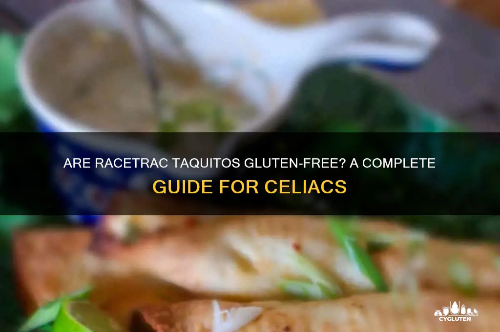are racetrac taquitos gluten free