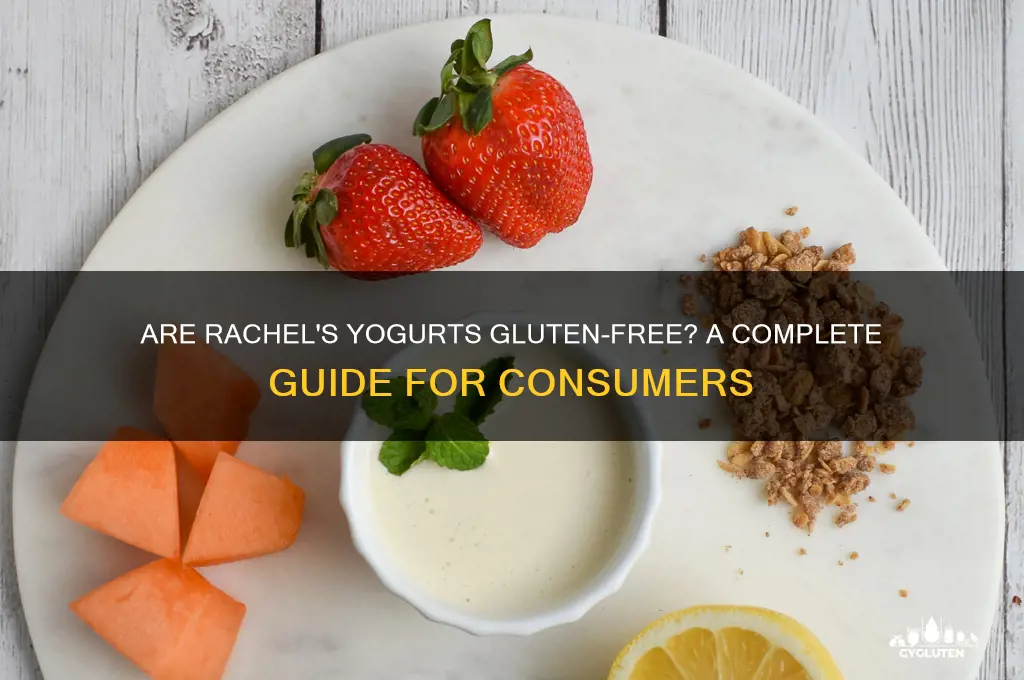 are rachels yogurts gluten free