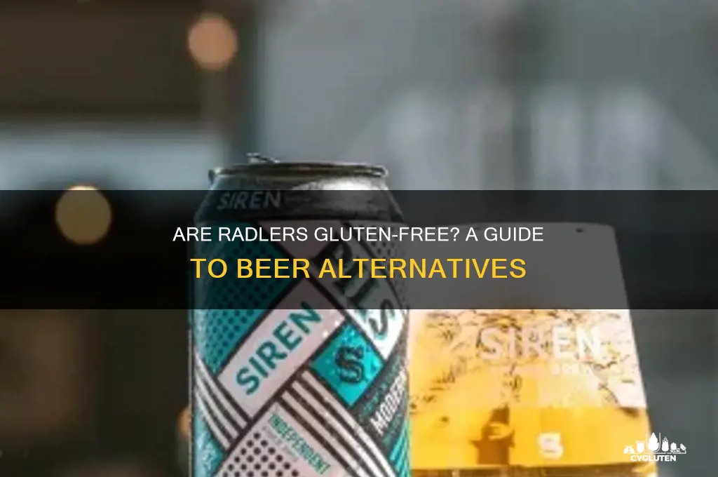 are radlers gluten free