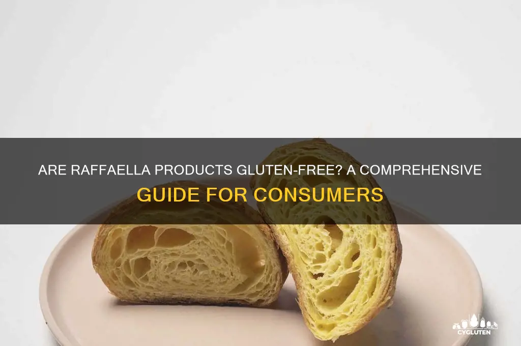 are raffaella gluten free