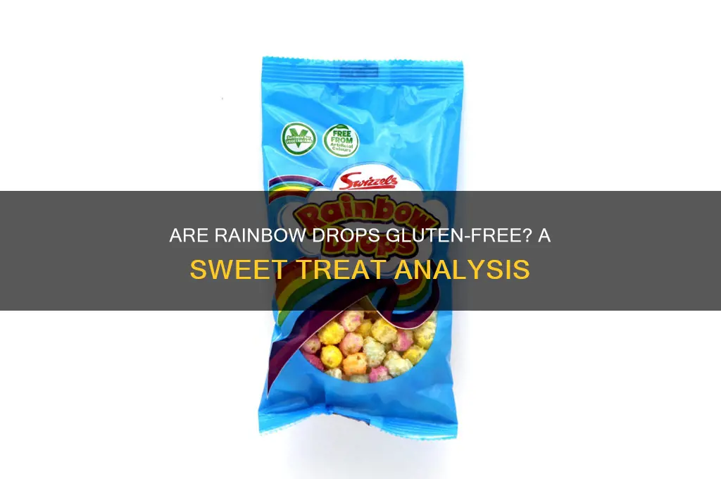 are rainbow drops gluten free