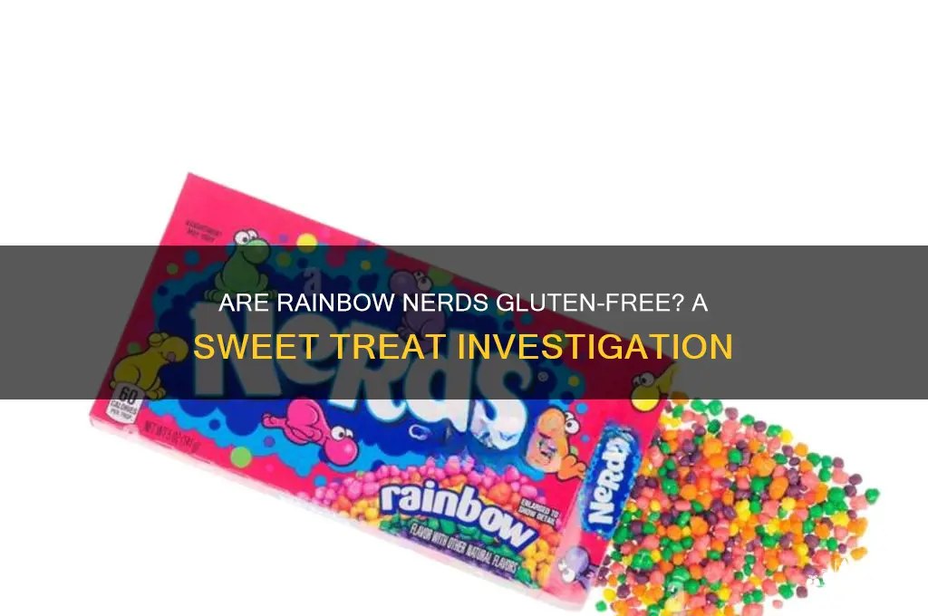 are rainbow nerds gluten free