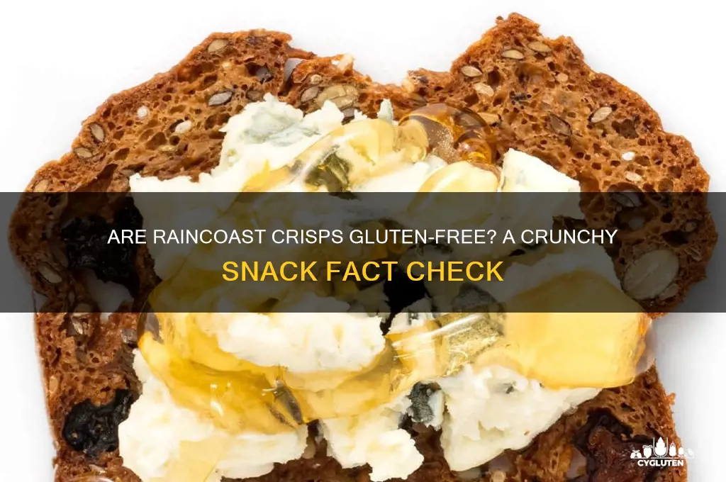 are raincoast crisps gluten free
