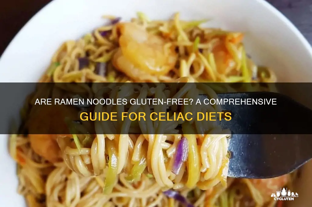 are ramen gluten free