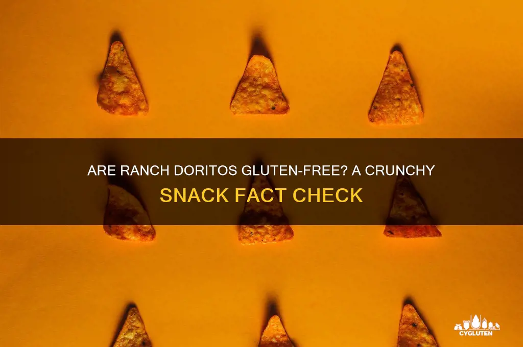 are ranch doritos gluten free