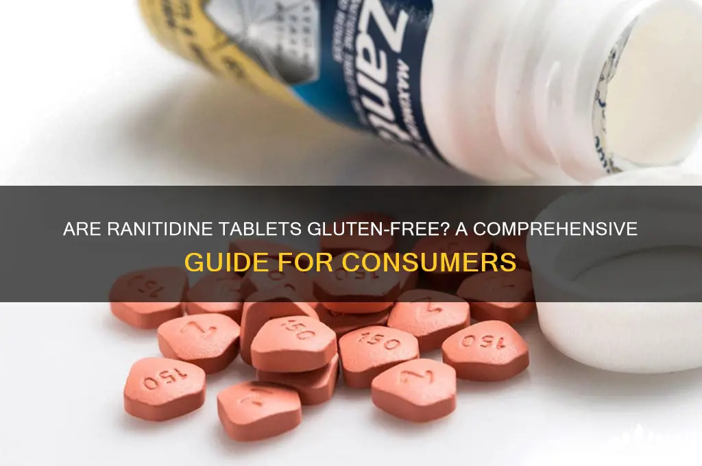 are rantidine tablets gluten free