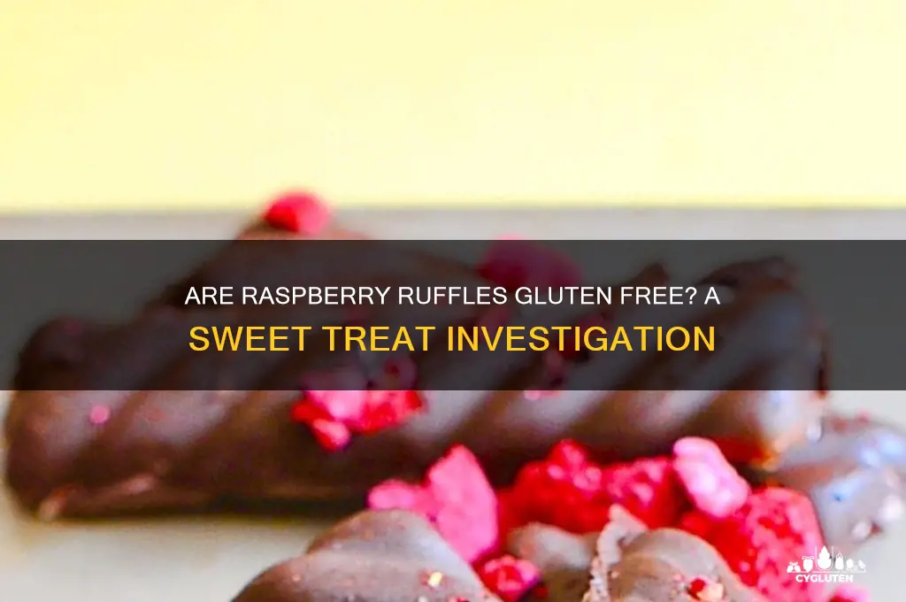 are raspberry ruffles gluten free