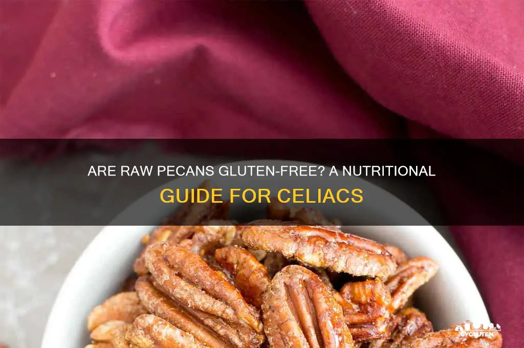 are raw pecans gluten free
