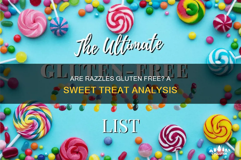 are razzles gluten free