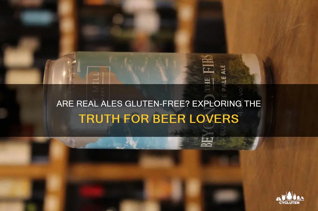 are real ales gluten free