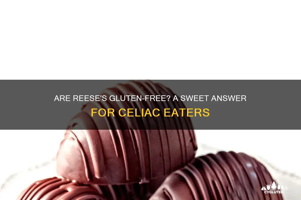 are recees gluten free