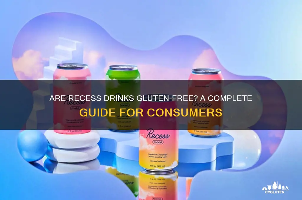 are recess gluten free