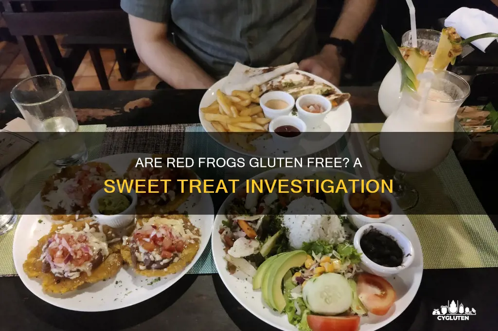 are red frogs gluten free