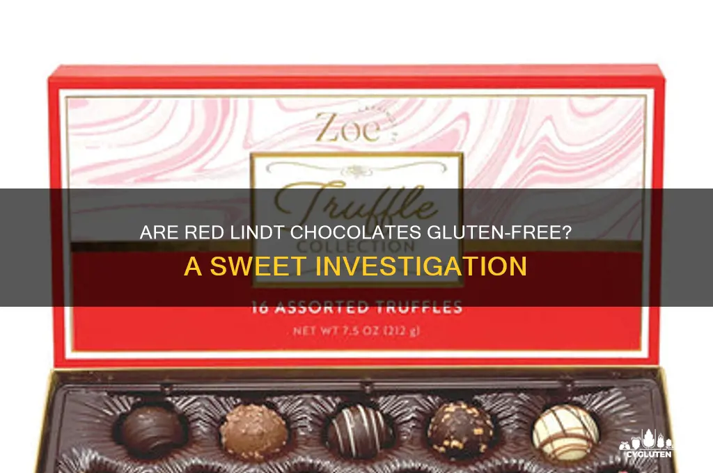 are red lindt gluten free