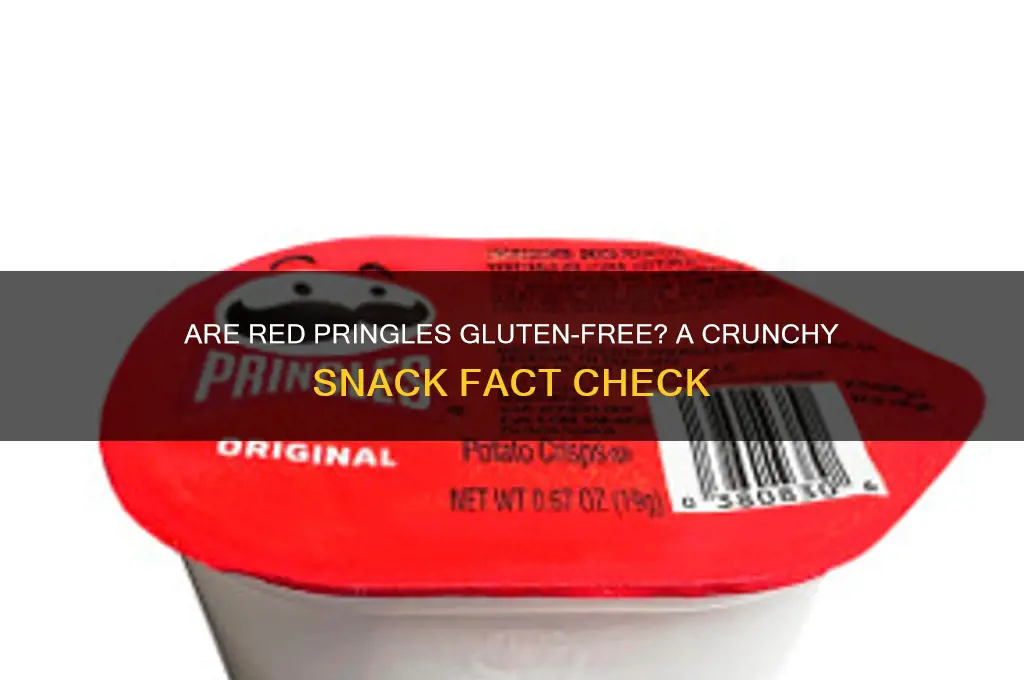 are red pringles gluten free
