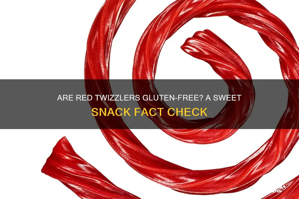 are red twizzlers gluten free