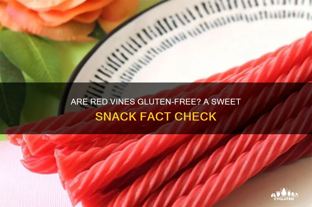 are redvines gluten free
