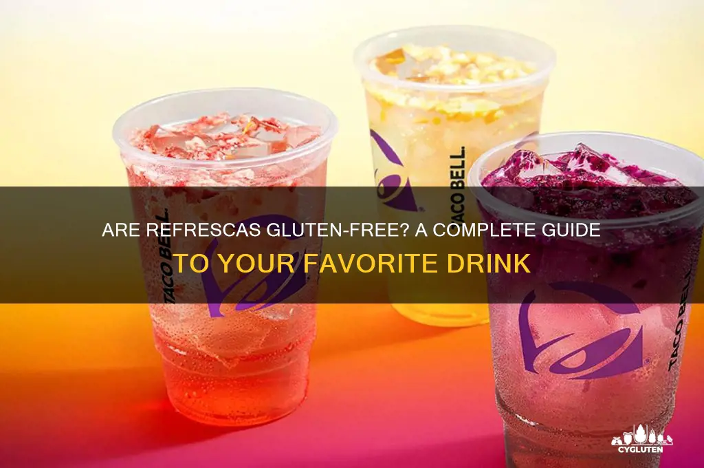 are refrescas gluten free