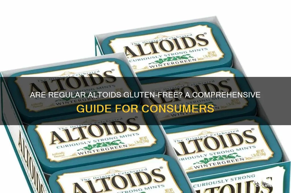 are regular altoids gluten free