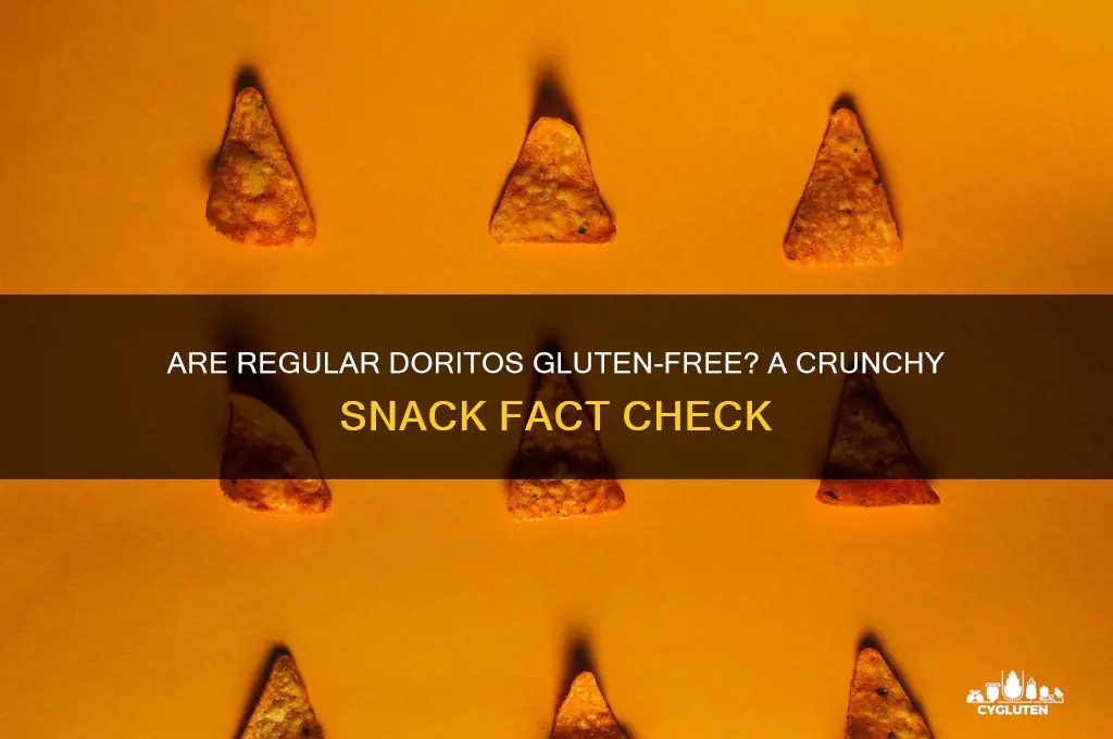 are regular doritos gluten free