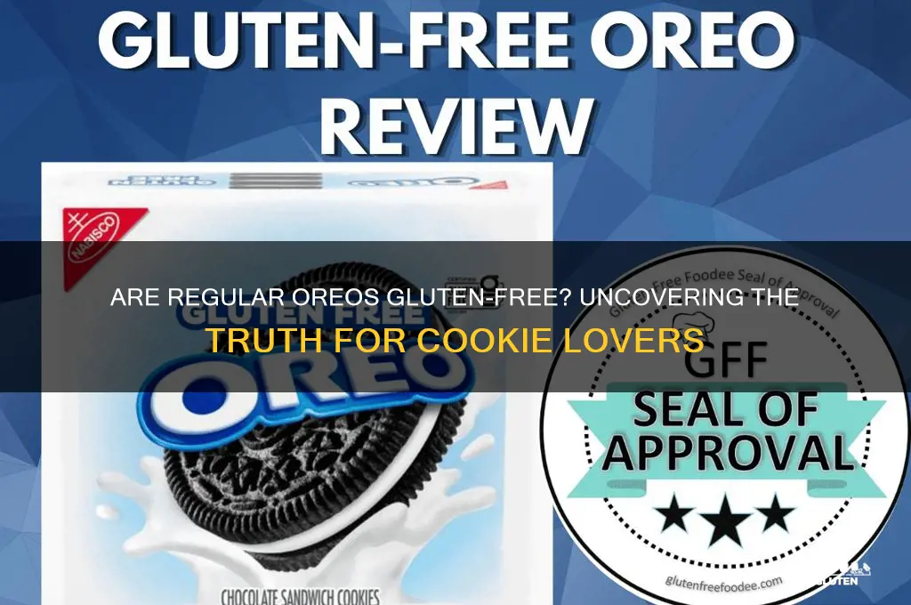 are regular oreos gluten free