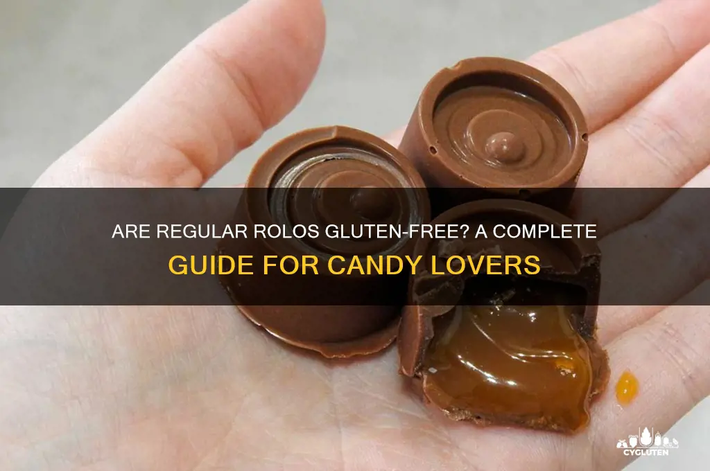 are regular rolos gluten free