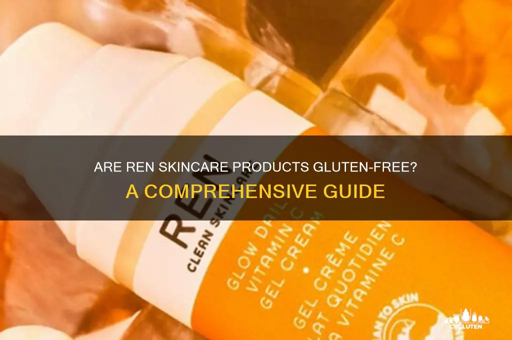 are ren products gluten free