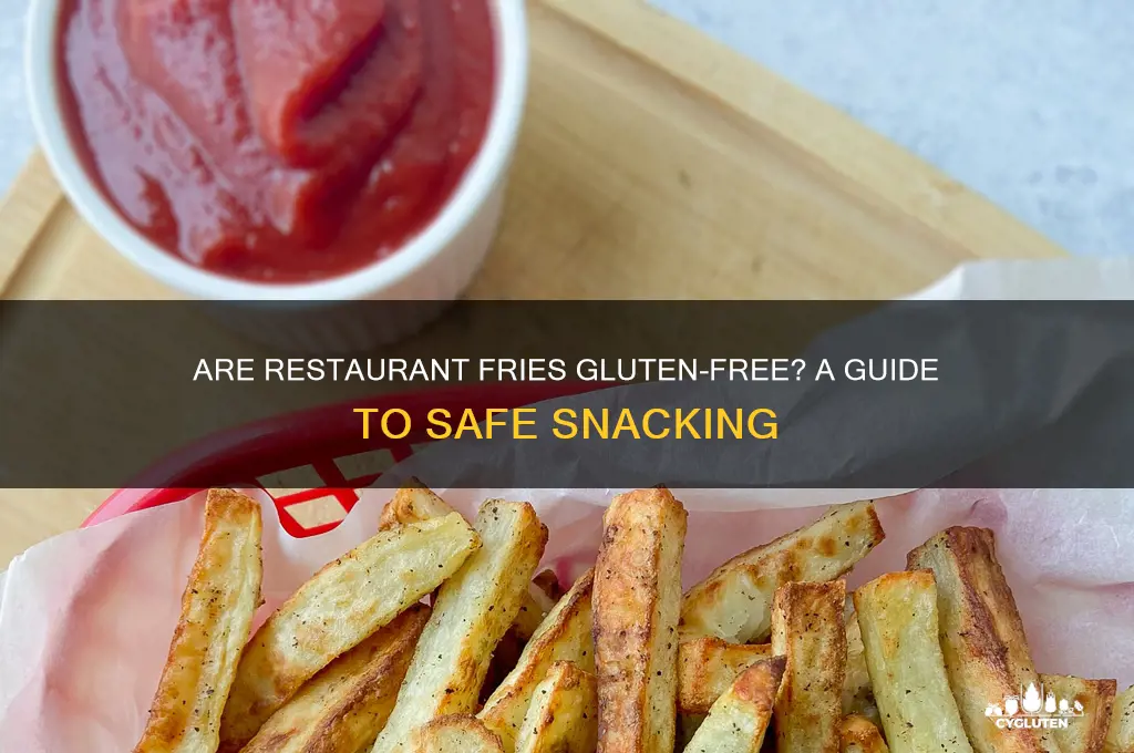 are restaurant fries gluten free