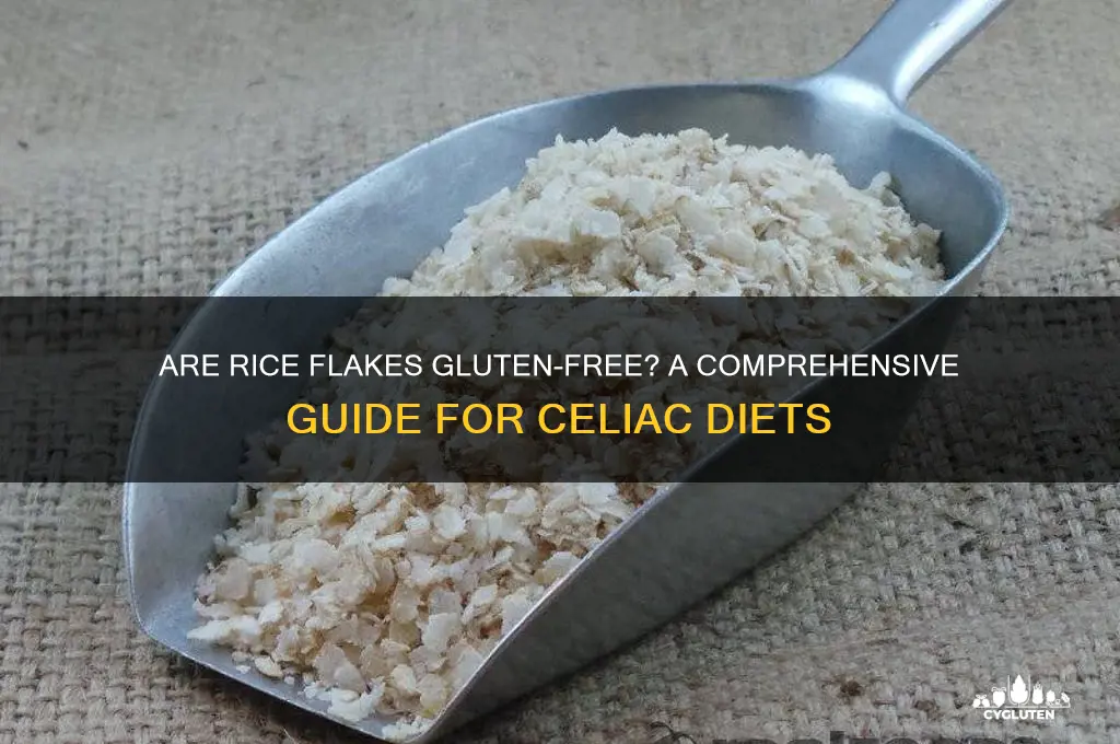 are rice flakes gluten free