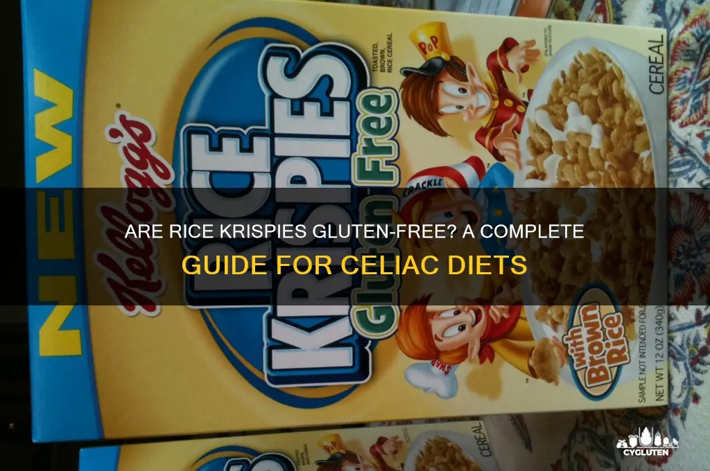 are rice krispie gluten free