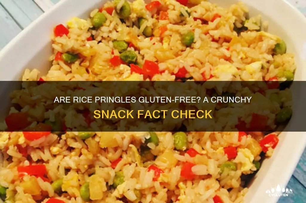 are rice pringles gluten free