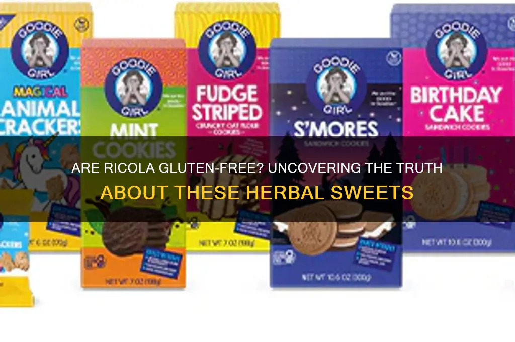 are ricola gluten free
