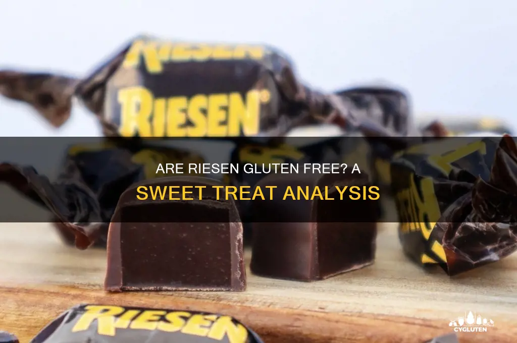 are riesen gluten free