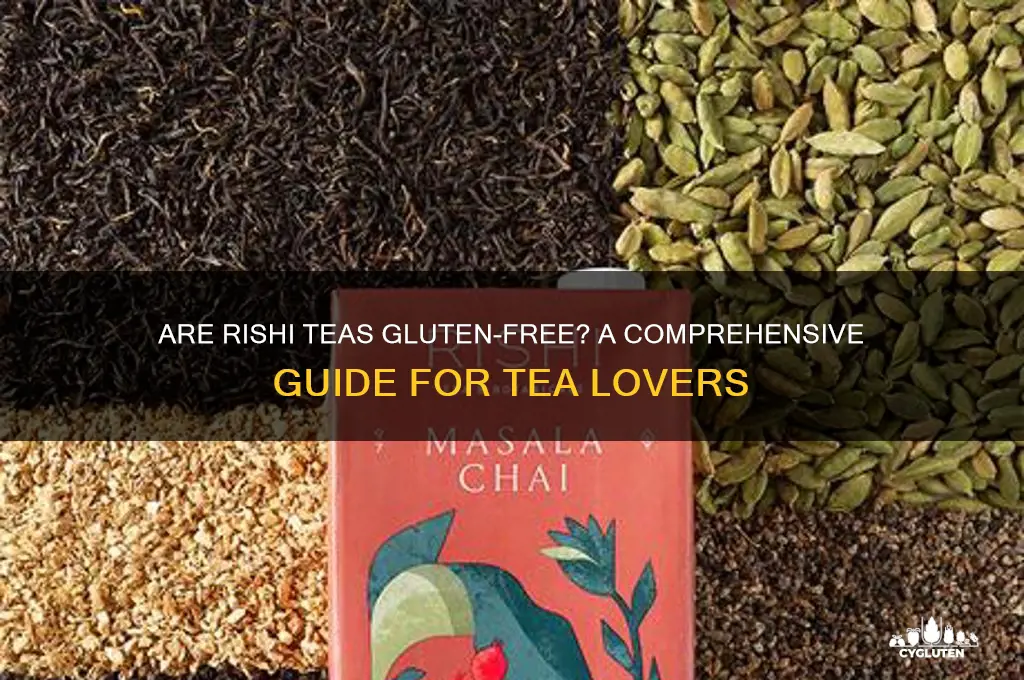 are rishi teas gluten free