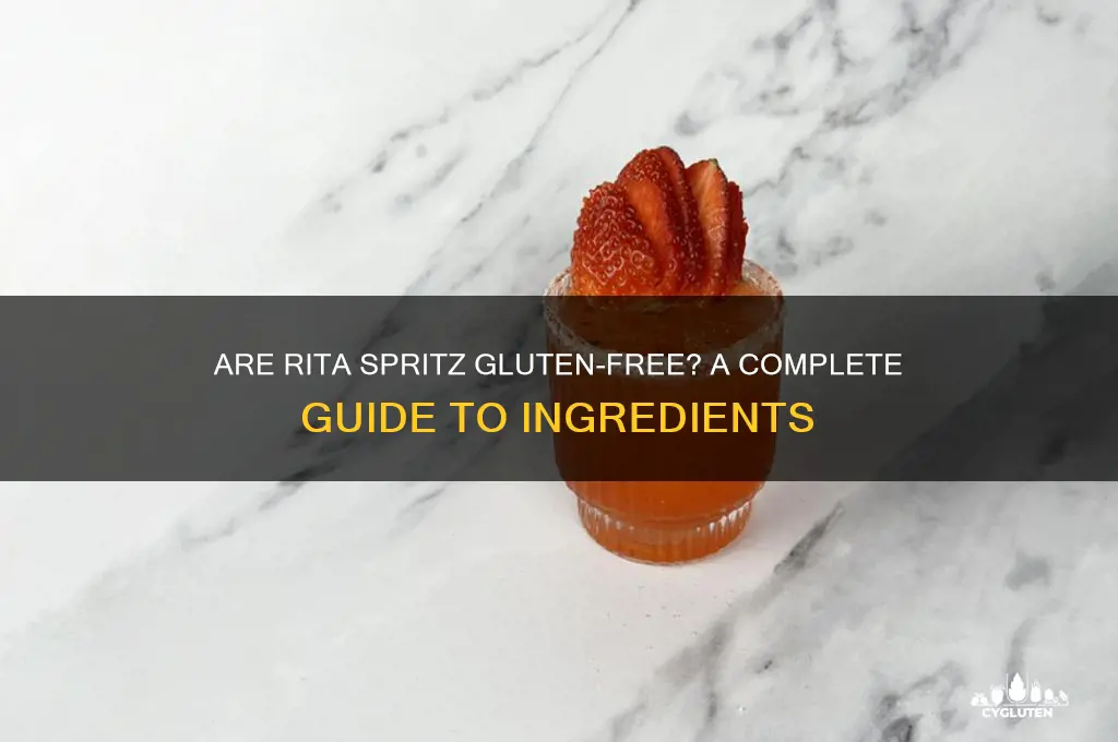 are rita spritz gluten free