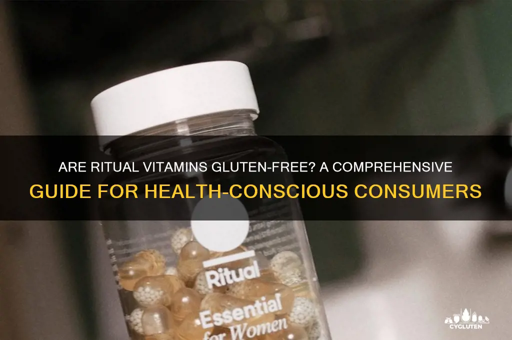 are ritual vitamins gluten free