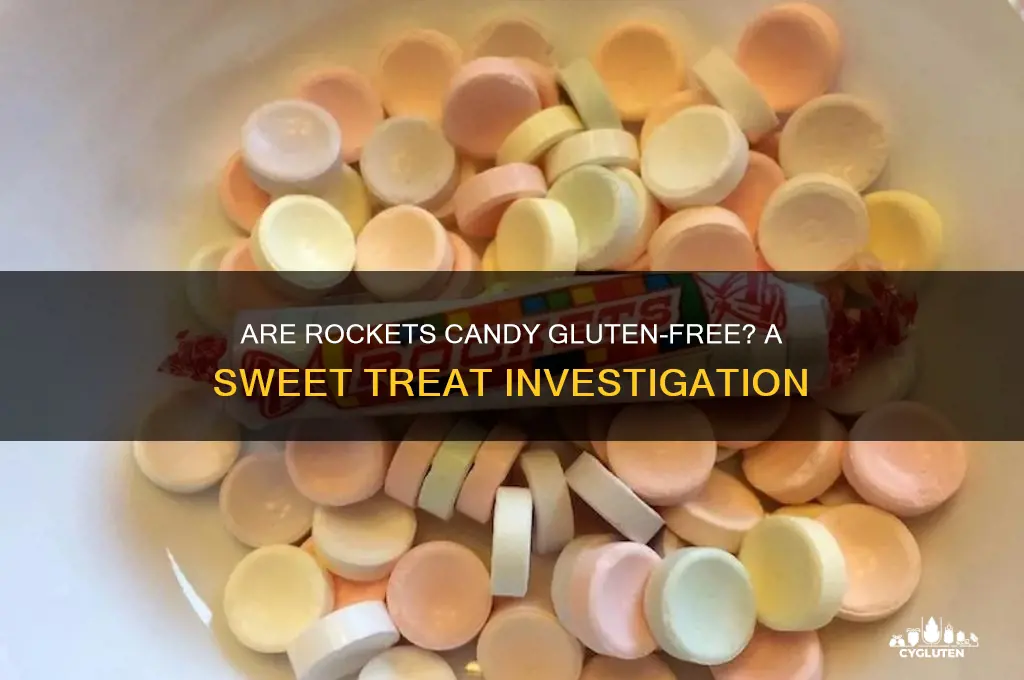 are rockets candy gluten free