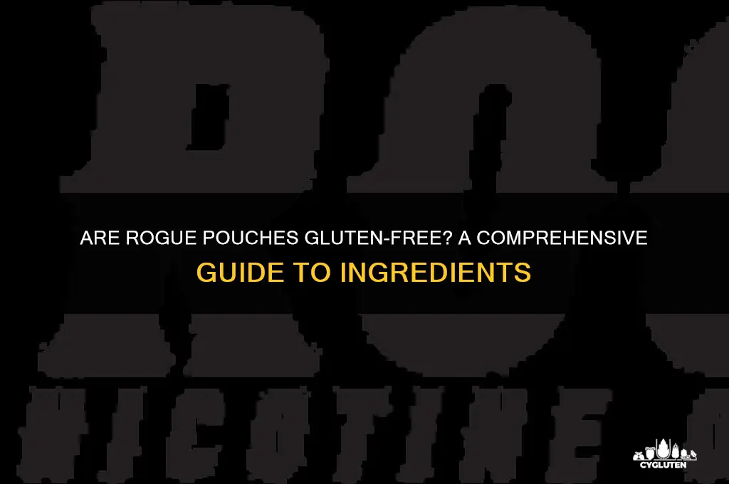 are rogue pouches gluten free