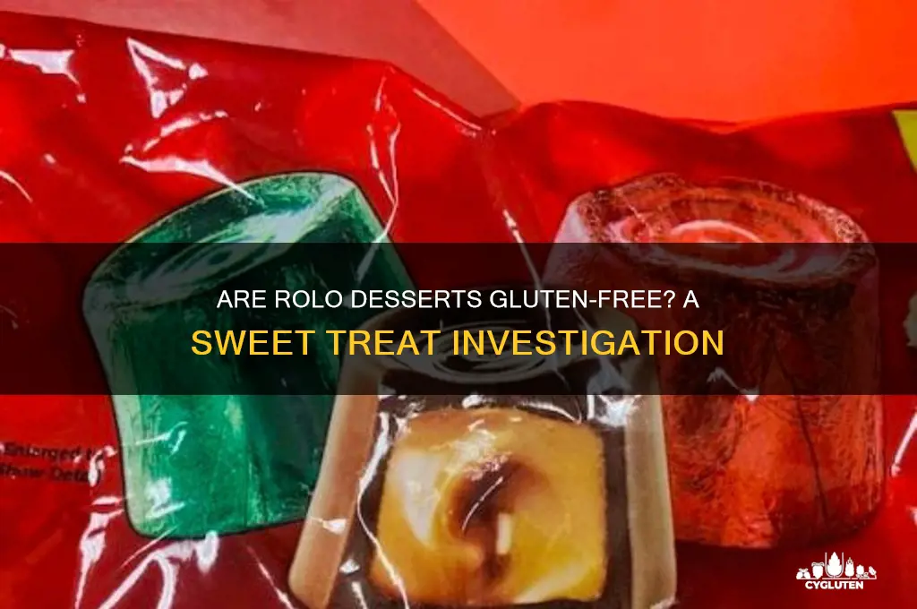 are rolo desserts gluten free